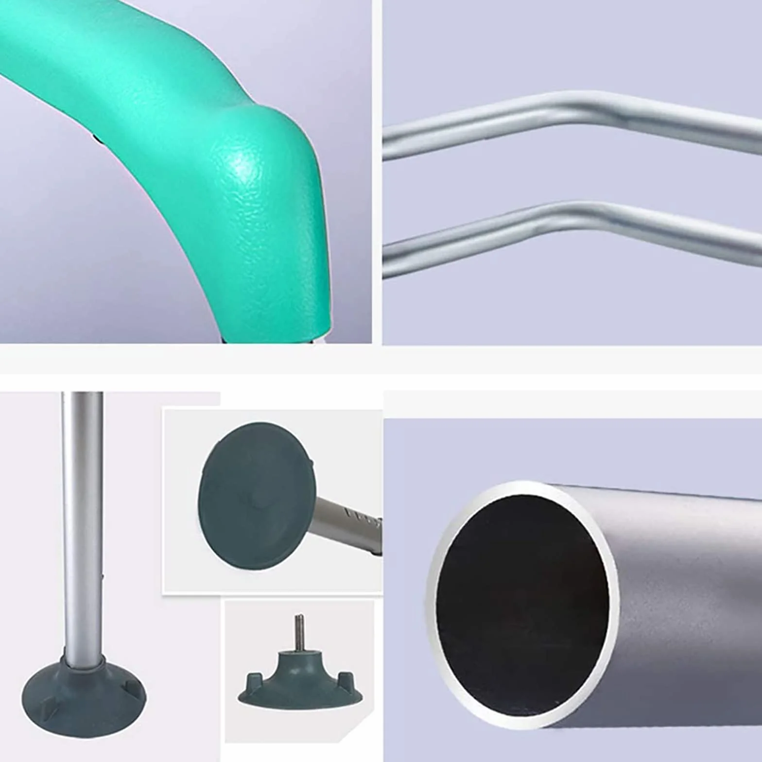 Toilet Safety Frame, Free Standing Bathroom Toilet Safety Rail, Lightweight Toilet Support with Anti-Slip Mat for Elderly, Handicap, Disabled or Pregnant (Size : B)