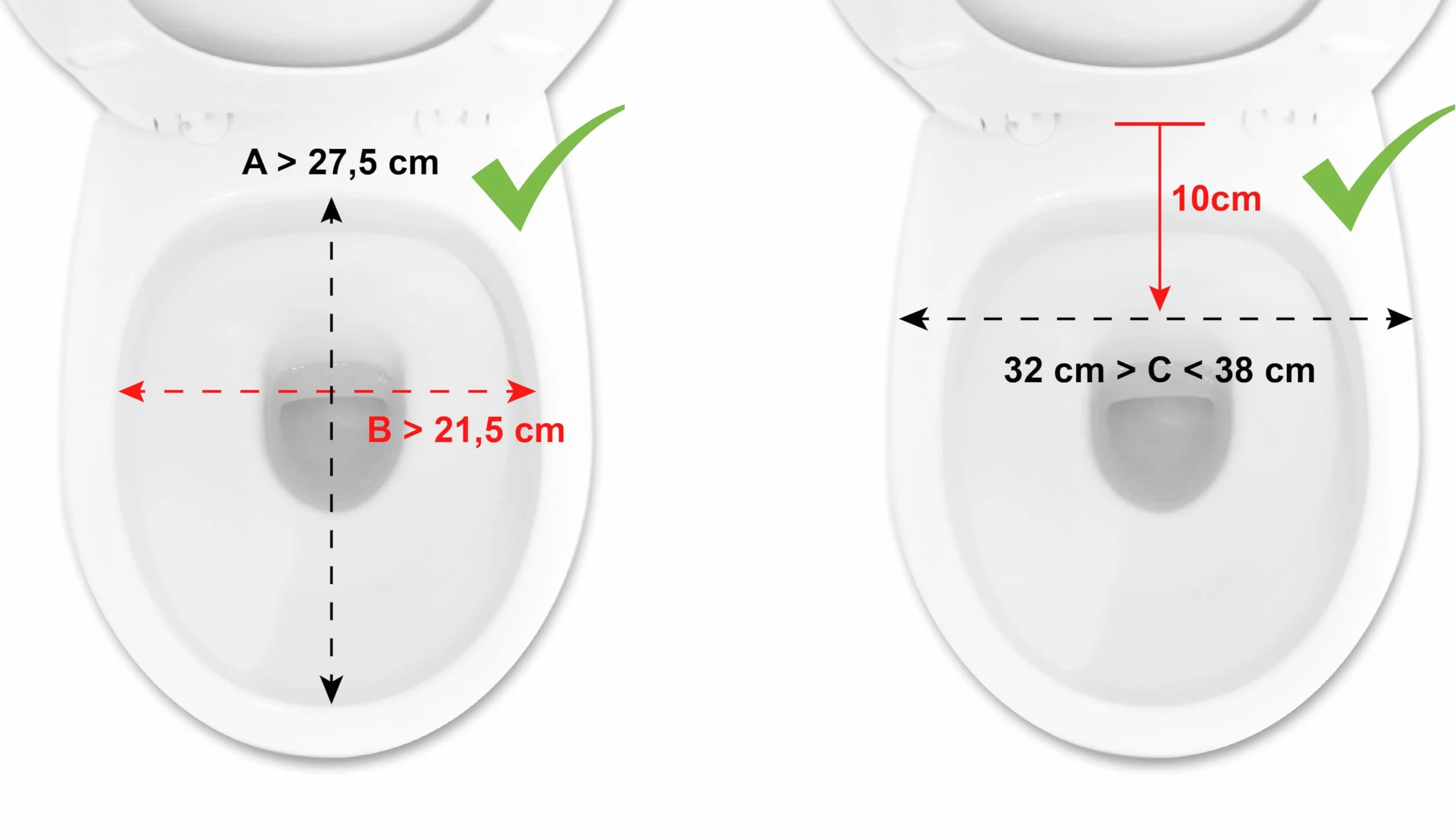 PEPE – wzmacniacz sedesowy dla dorosłych 15 cm, toaleta dla osób starszych, deska sedesowa dla niepełnosprawnych, podłokietniki toaletowe, ochraniacz toaletowy z pokrywą