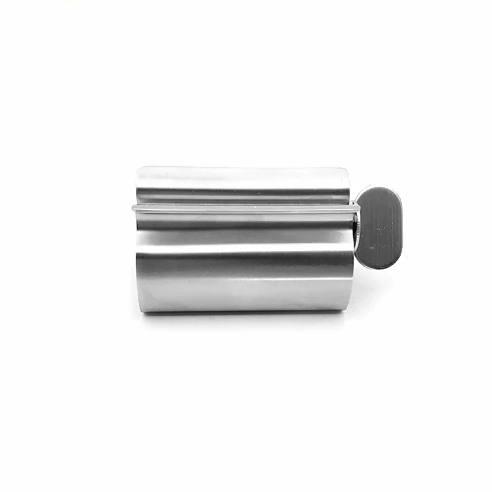 Alnicov Wyciskarka do tubek pasty do zębów, 2 wałki, stojak z nierdzewnej stali