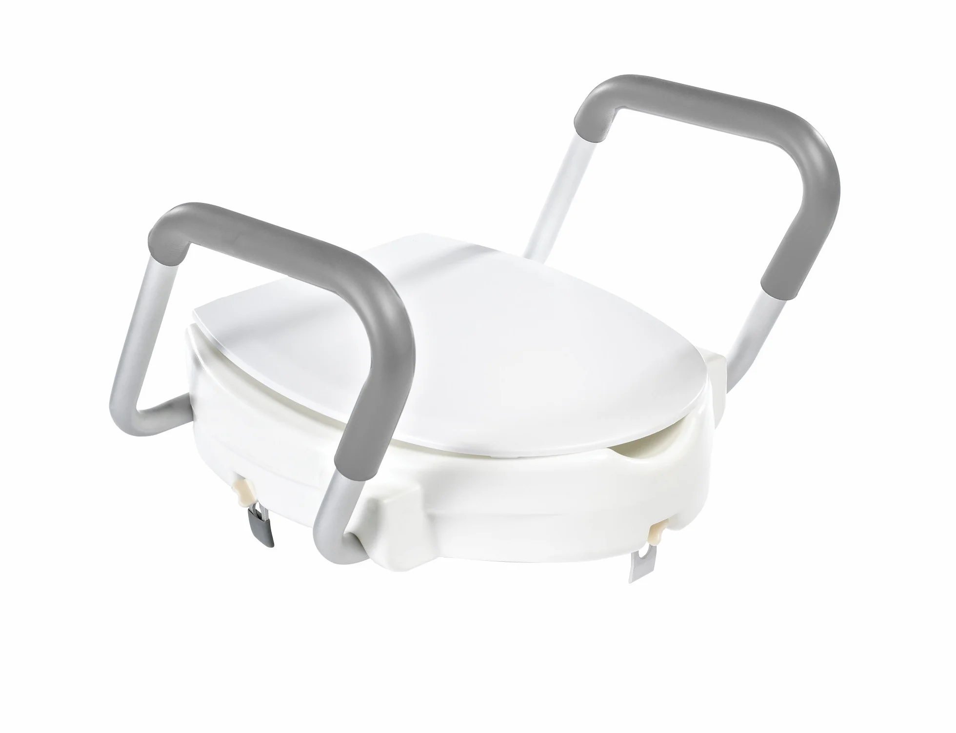 RIDDER Assistent A0072001 podwyższenie deski sedesowej, z uchwytami, ok. 10 cm, białe
