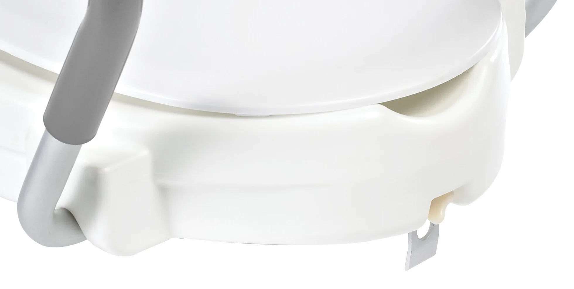 RIDDER Assistent A0072001 podwyższenie deski sedesowej, z uchwytami, ok. 10 cm, białe