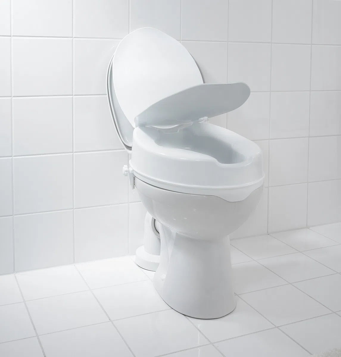 Ridder A0071001 wzmacniacz deski sedesowej z pokrywką, wysokość ok. 10 cm