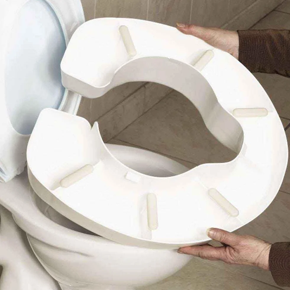 NRS Healthcare F25145 Novelle Clip-On deska sedesowa, biała
